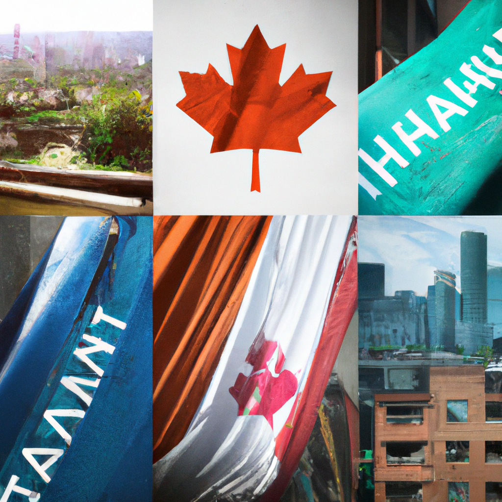 PureNorth Cleaning across Canada: skyline collage of Toronto, Montreal, and Vancouver with sustainable branding